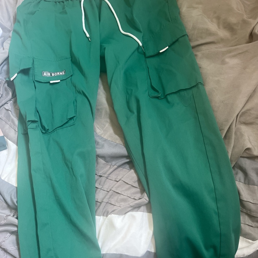 Men's Green Cargo Pants